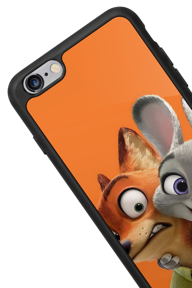 iPhone 6 Plus Uyumlu Zootropolis Tasarımlı Glossy Premium Kılıf