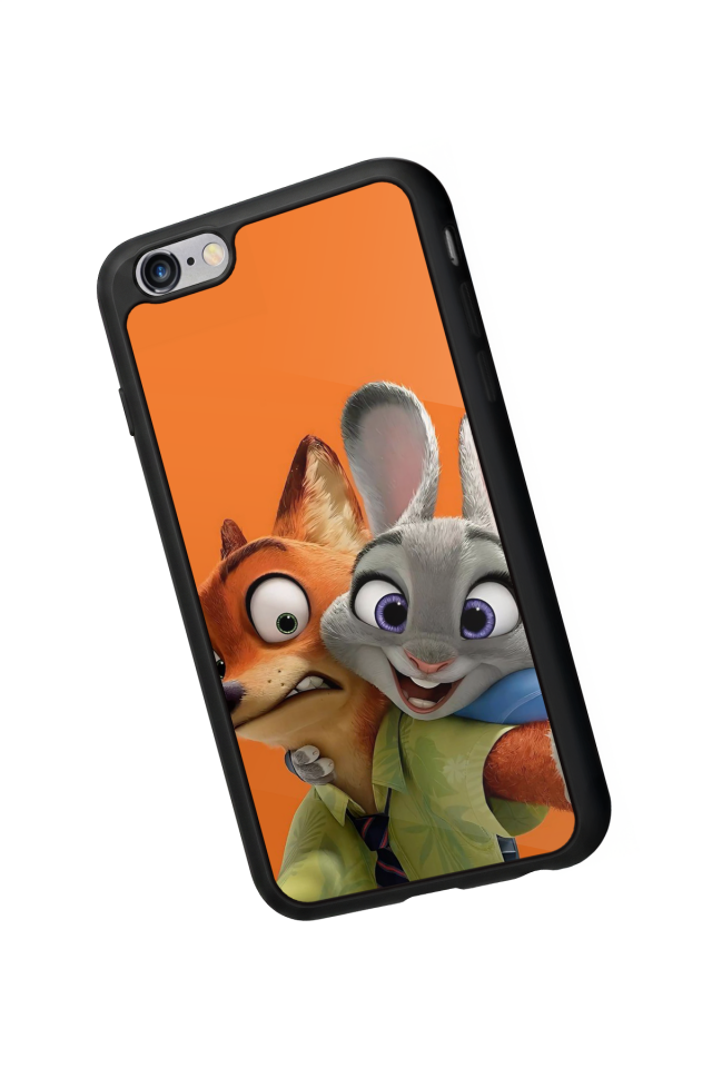 iPhone 6 Plus Uyumlu Zootropolis Tasarımlı Glossy Premium Kılıf