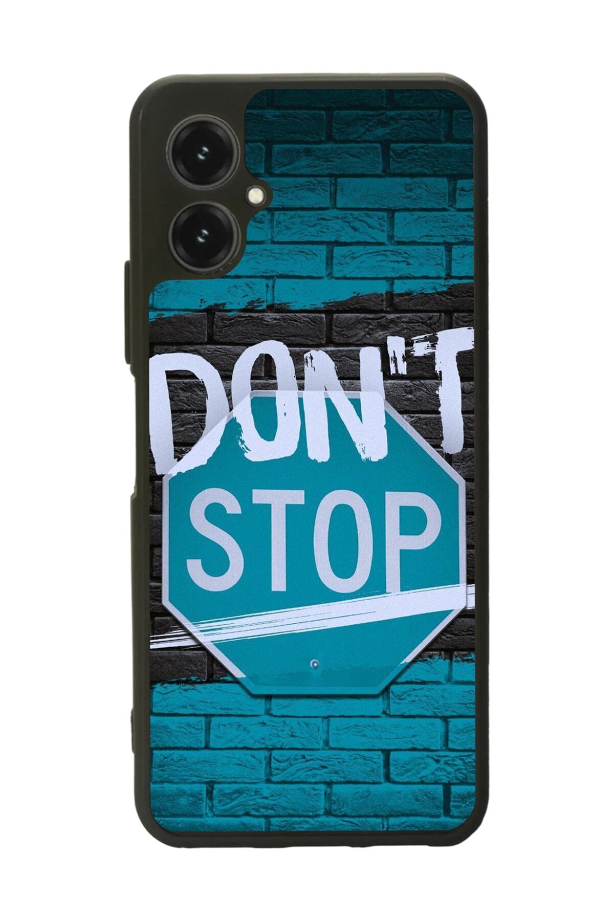 Omix X5 Uyumlu Dont Stop Tasarımlı Glossy Premium Kılıf