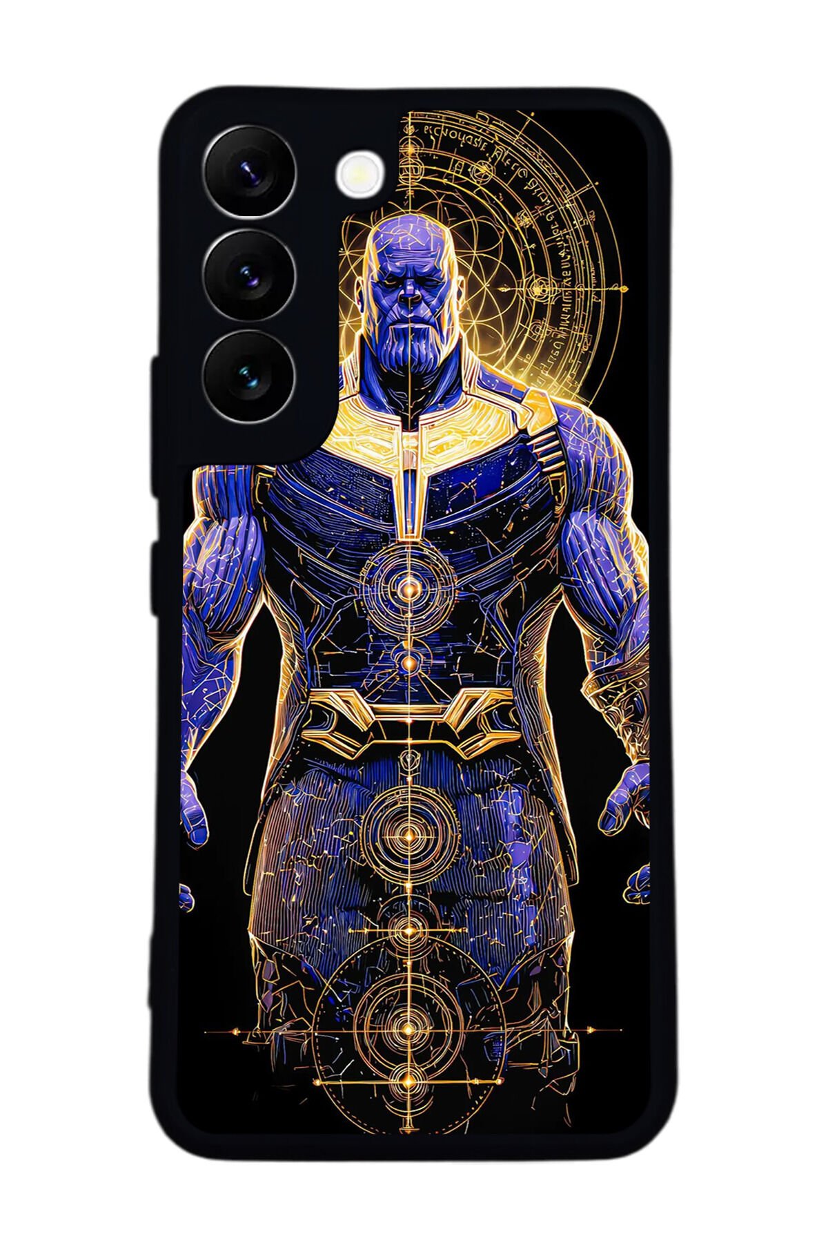 Samsung Galaxy S22 Uyumlu Thanos Tasarımlı Glossy Premium Kılıf