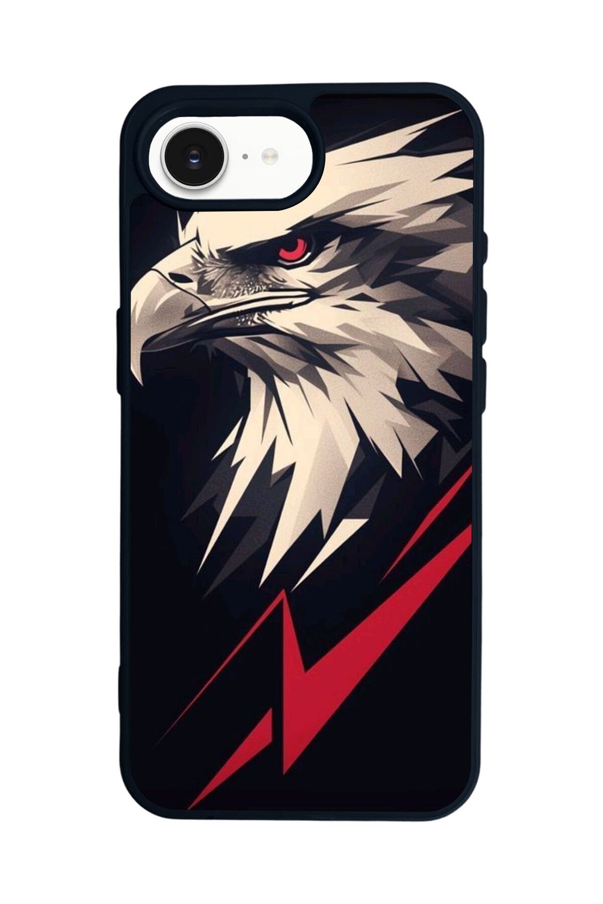 iPhone 16E Uyumlu Besiktas Tasarımlı Glossy Premium Kılıf