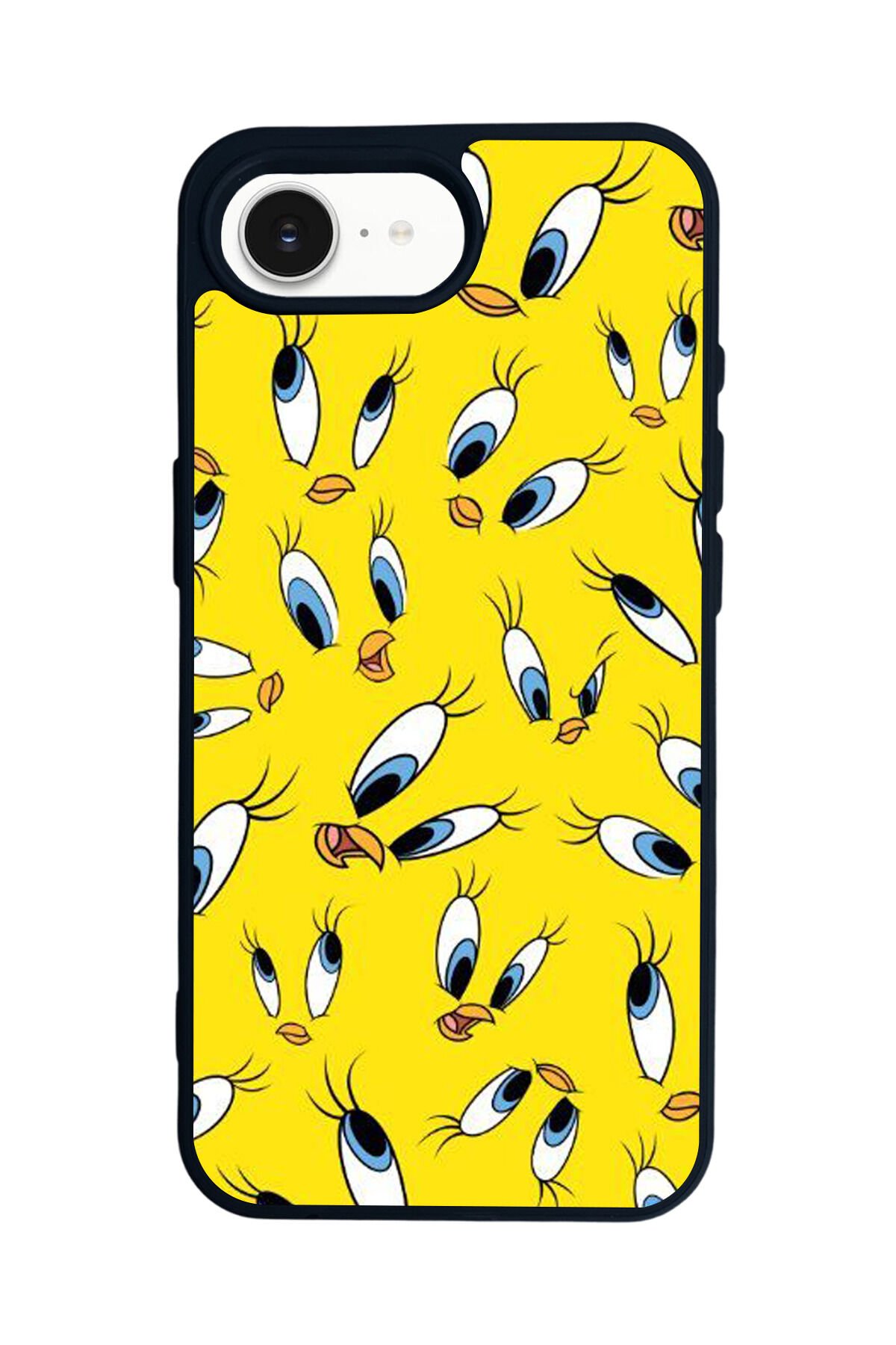 iPhone 16E Uyumlu Tweety Tasarımlı Glossy Premium Kılıf