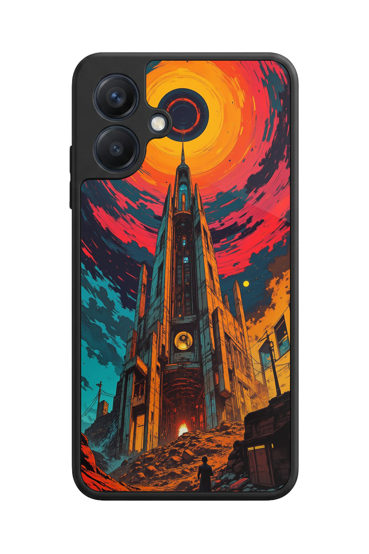 Samsung Galaxy A07 Uyumlu Abstract Tasarımlı Glossy Premium Kılıf