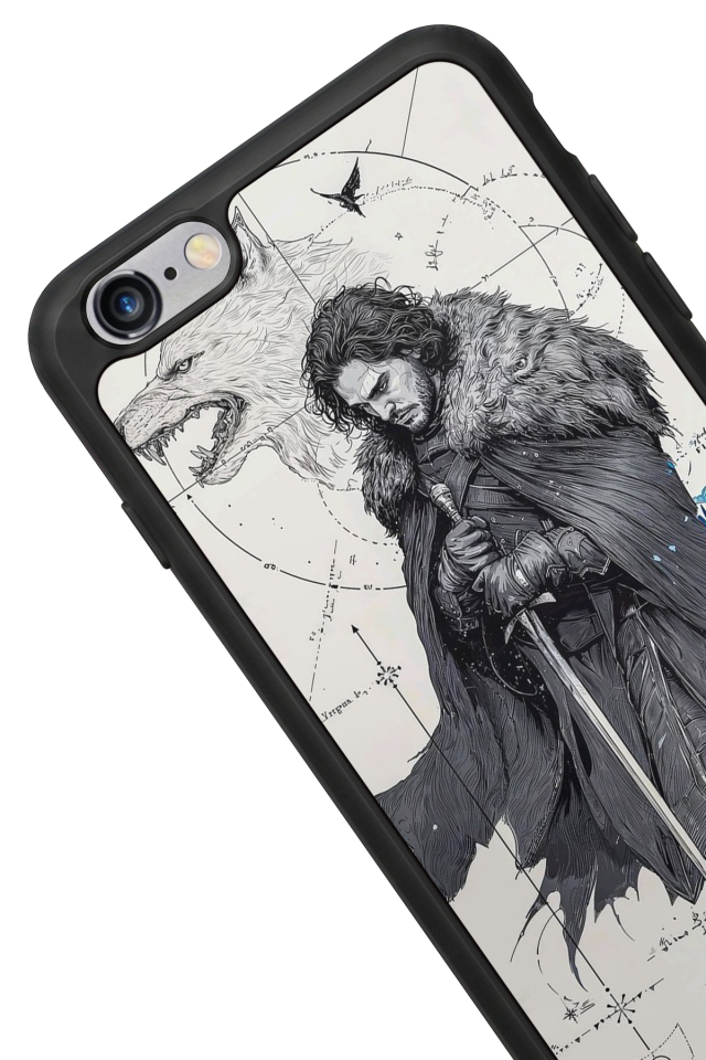iPhone 6s Plus Uyumlu GameOfThrones Tasarımlı Glossy Premium Kılıf