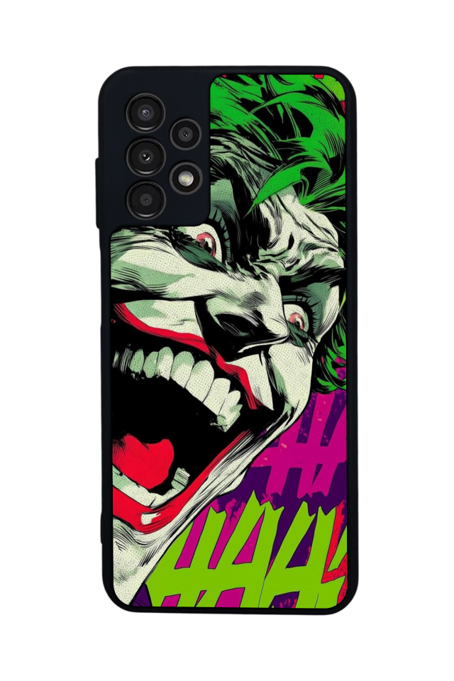 Samsung Galaxy A23 Uyumlu Joker Tasarımlı Glossy Premium Kılıf