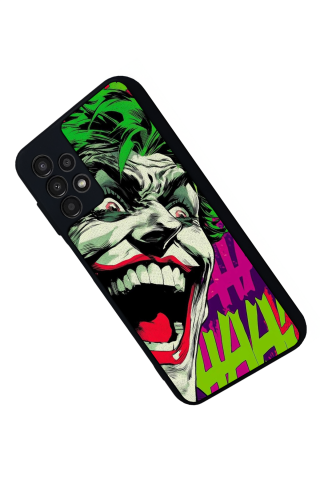 Samsung Galaxy A23 Uyumlu Joker Tasarımlı Glossy Premium Kılıf