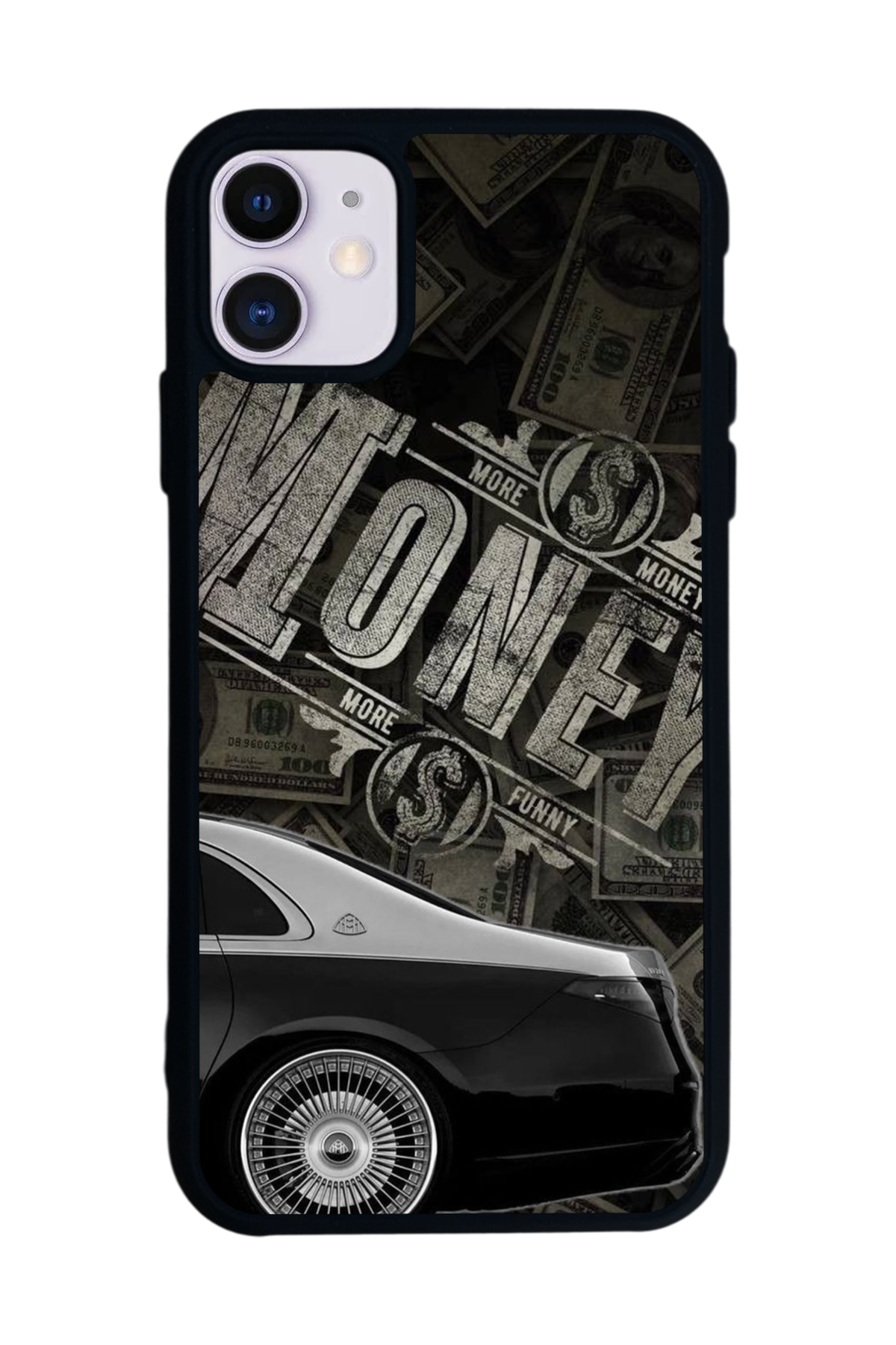 iPhone 11 Uyumlu Money Para Tasarımlı Glossy Premium Kılıf