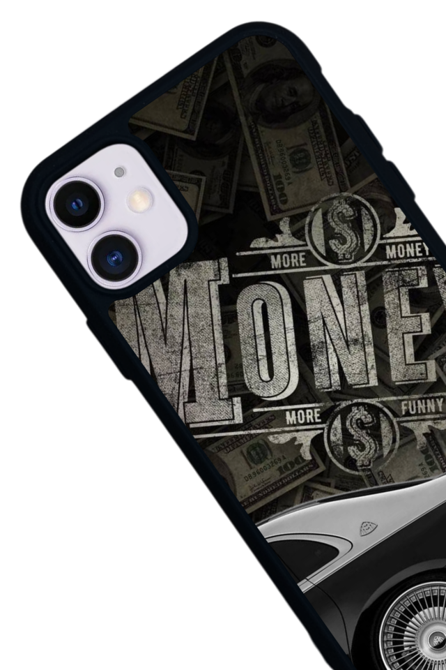 iPhone 11 Uyumlu Money Para Tasarımlı Glossy Premium Kılıf