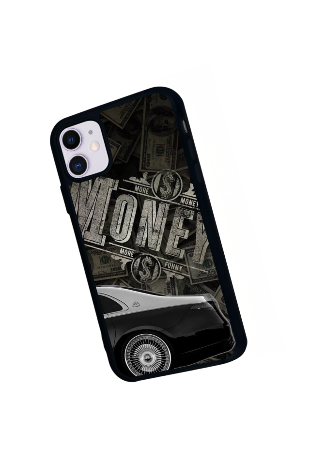 iPhone 11 Uyumlu Money Para Tasarımlı Glossy Premium Kılıf
