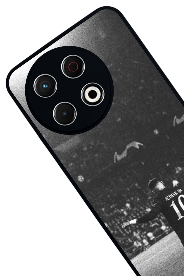 Tecno Spark 30 Pro Uyumlu Neymar Tasarımlı Glossy Premium Kılıf