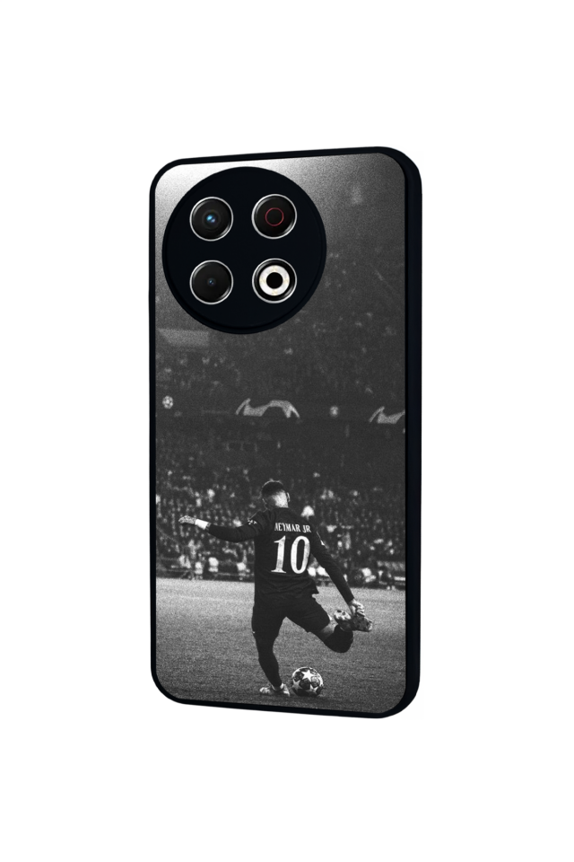 Tecno Spark 30 Pro Uyumlu Neymar Tasarımlı Glossy Premium Kılıf