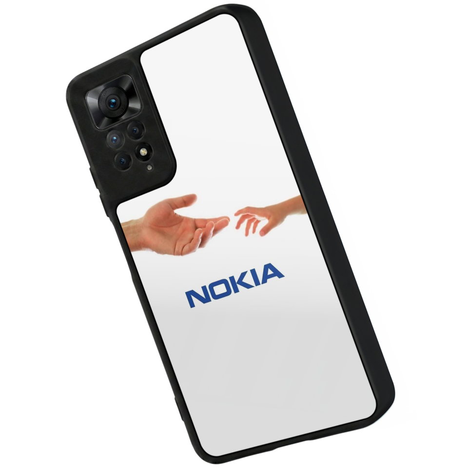 Xiaomi Redmi Note 12 Pro Uyumlu Nokia Tasarımlı Glossy Premium Kılıf