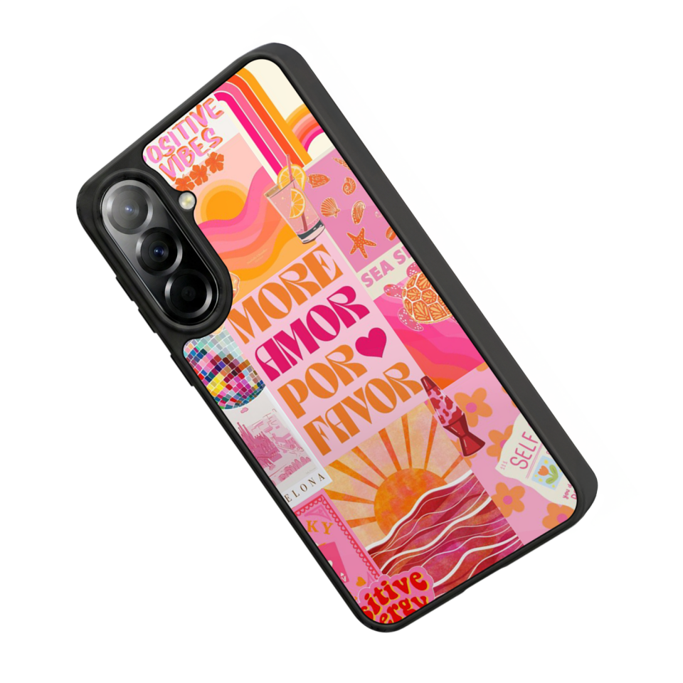 Samsung Galaxy A57 Uyumlu Poster Tasarımlı Glossy Premium Kılıf