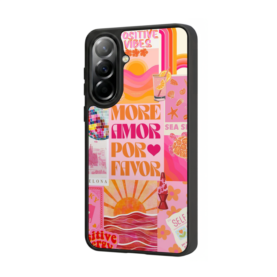 Samsung Galaxy A57 Uyumlu Poster Tasarımlı Glossy Premium Kılıf