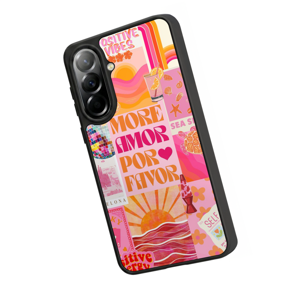 Samsung Galaxy A57 Uyumlu Poster Tasarımlı Glossy Premium Kılıf