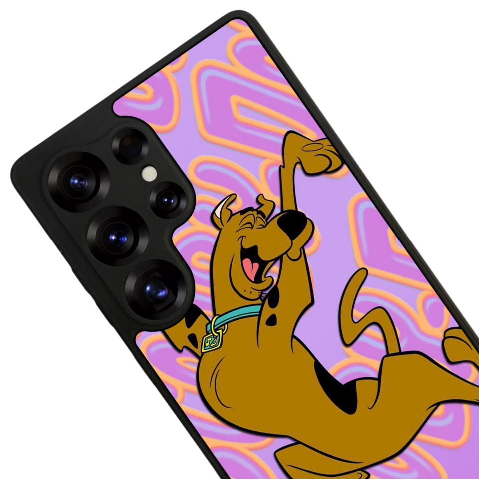 Samsung Galaxy S25 Ultra Uyumlu Scooby Doo Tasarımlı Glossy Premium Kılıf