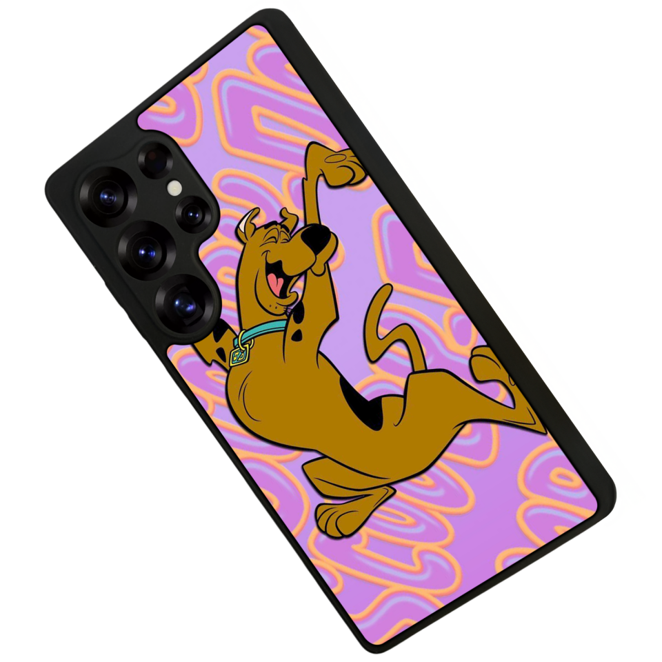 Samsung Galaxy S25 Ultra Uyumlu Scooby Doo Tasarımlı Glossy Premium Kılıf