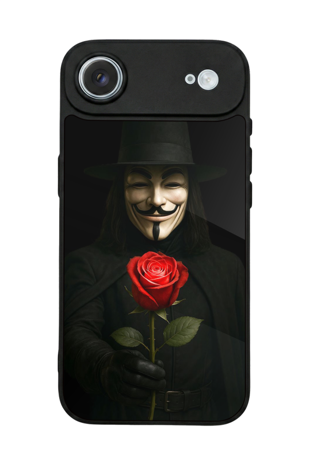 iPhone 17 Air Uyumlu Vendetta Tasarımlı Glossy Premium Kılıf