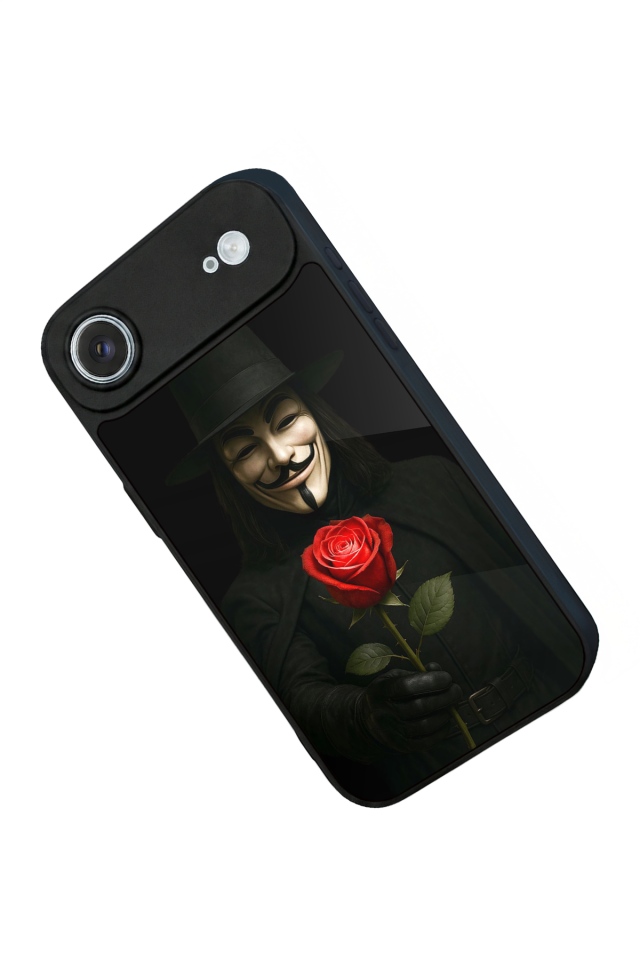 iPhone 17 Air Uyumlu Vendetta Tasarımlı Glossy Premium Kılıf