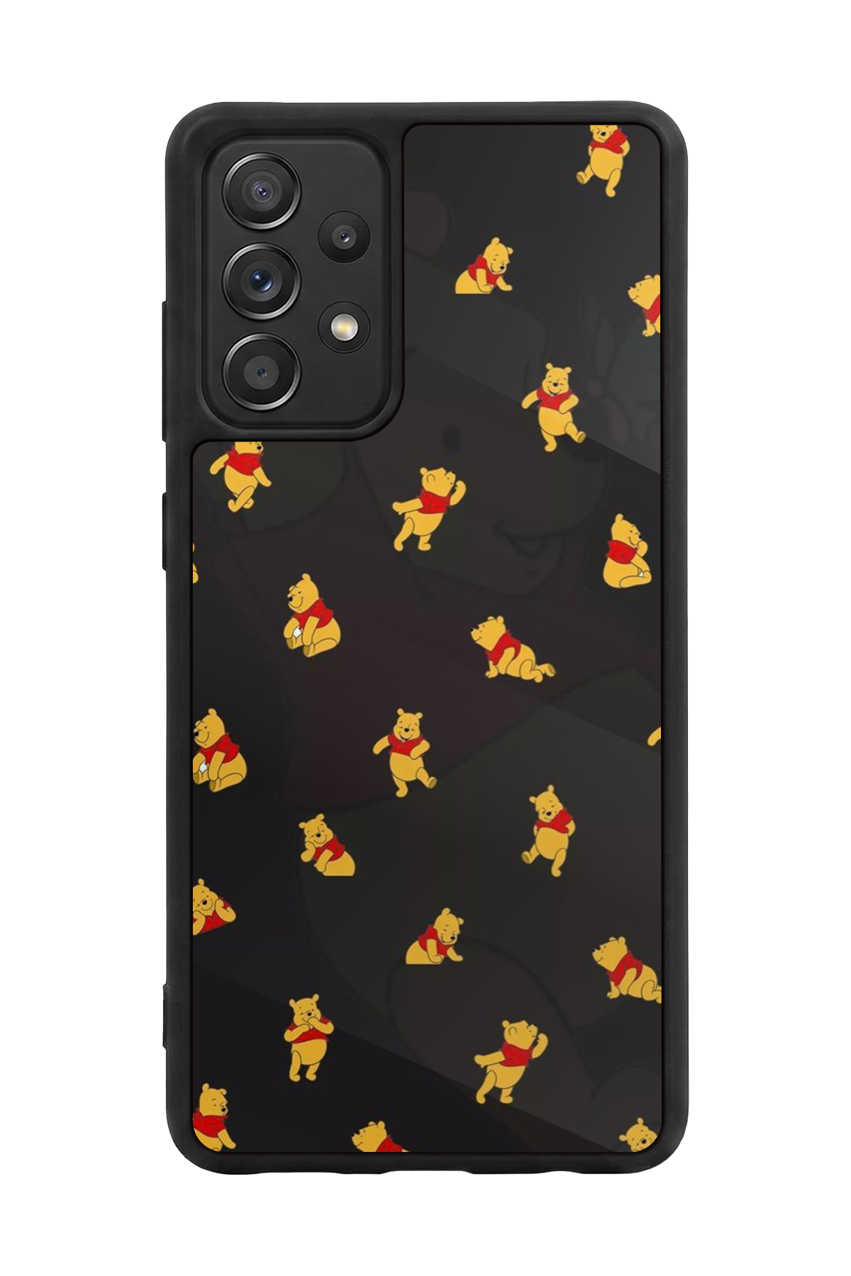 Samsung Galaxy A72 Uyumlu Winnie Tasarımlı Glossy Premium Kılıf