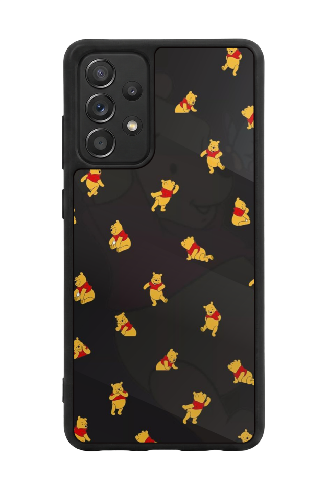 Samsung Galaxy A72 Uyumlu Winnie Tasarımlı Glossy Premium Kılıf