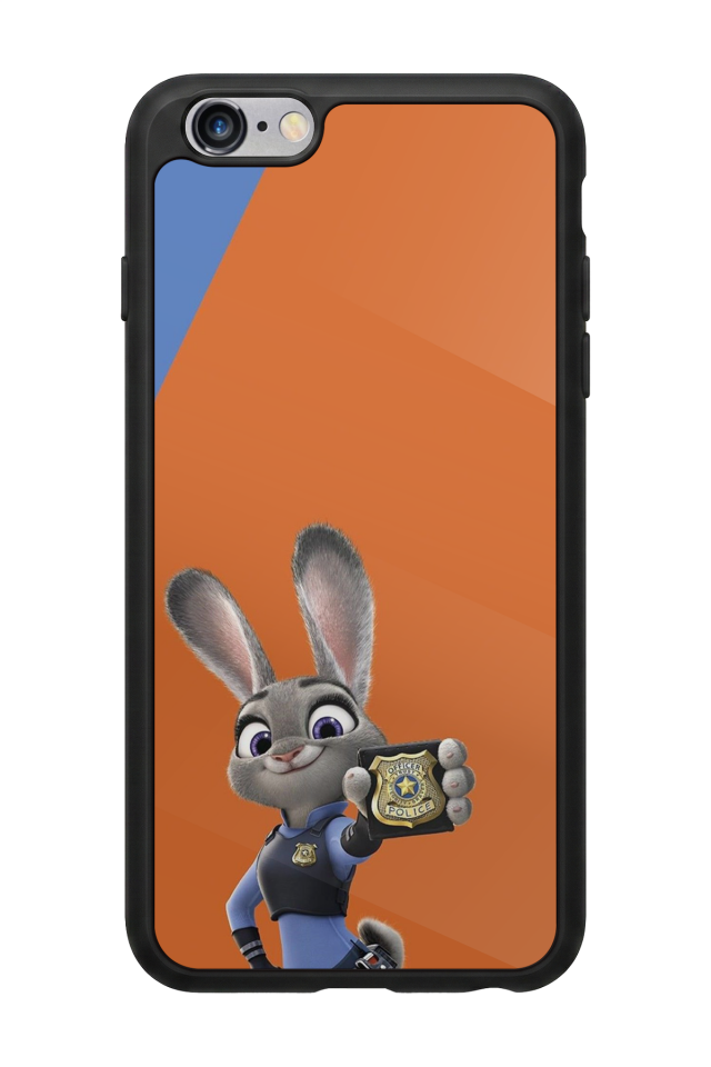 iPhone 6 Plus Uyumlu Zootropolis Tasarımlı Glossy Premium Kılıf