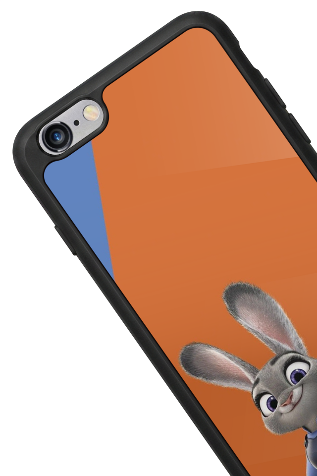 iPhone 6 Plus Uyumlu Zootropolis Tasarımlı Glossy Premium Kılıf