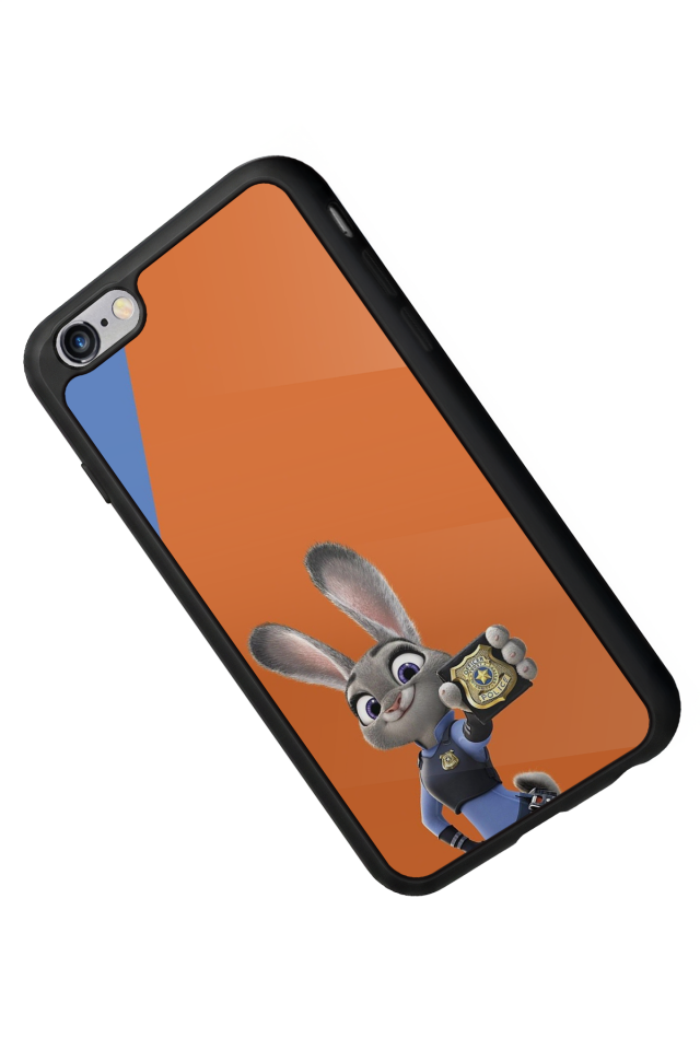 iPhone 6 Plus Uyumlu Zootropolis Tasarımlı Glossy Premium Kılıf
