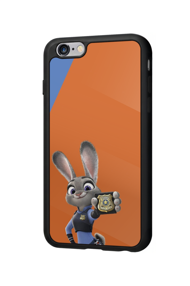 iPhone 6 Plus Uyumlu Zootropolis Tasarımlı Glossy Premium Kılıf