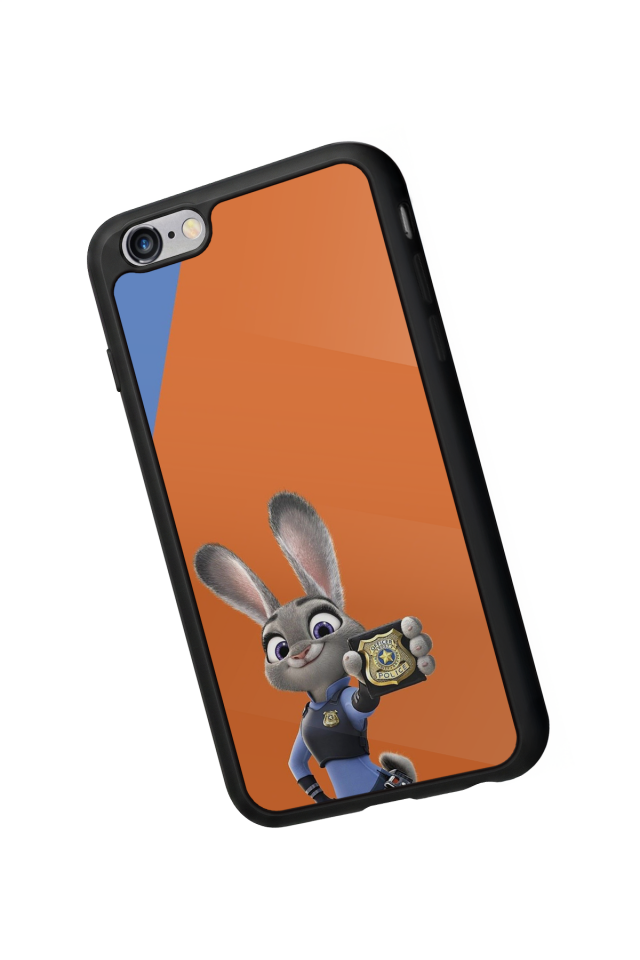 iPhone 6 Plus Uyumlu Zootropolis Tasarımlı Glossy Premium Kılıf