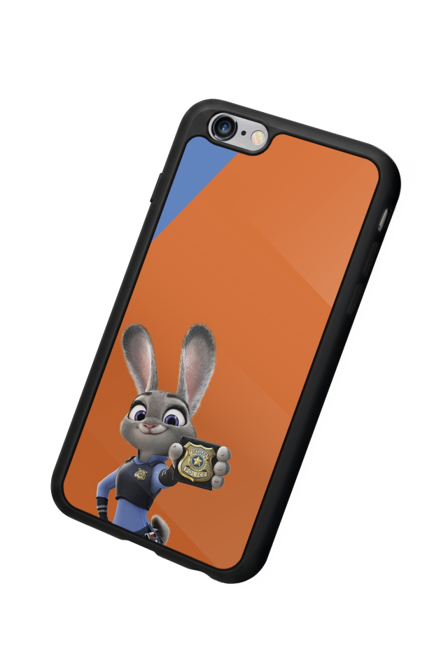 iPhone 6 Plus Uyumlu Zootropolis Tasarımlı Glossy Premium Kılıf