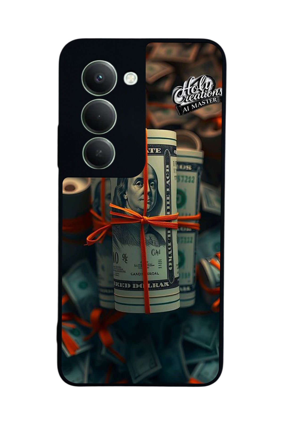 Xiaomi Redmi 15 5G Uyumlu Para Tasarımlı Glossy Premium Kılıf