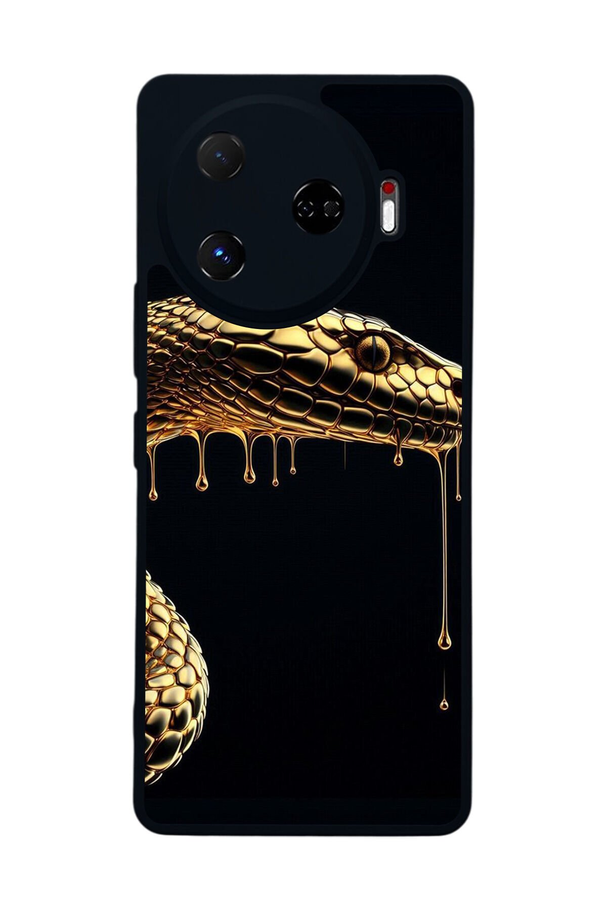 Tecno Camon 30 Pro Uyumlu Yılan Tasarımlı Glossy Premium Kılıf