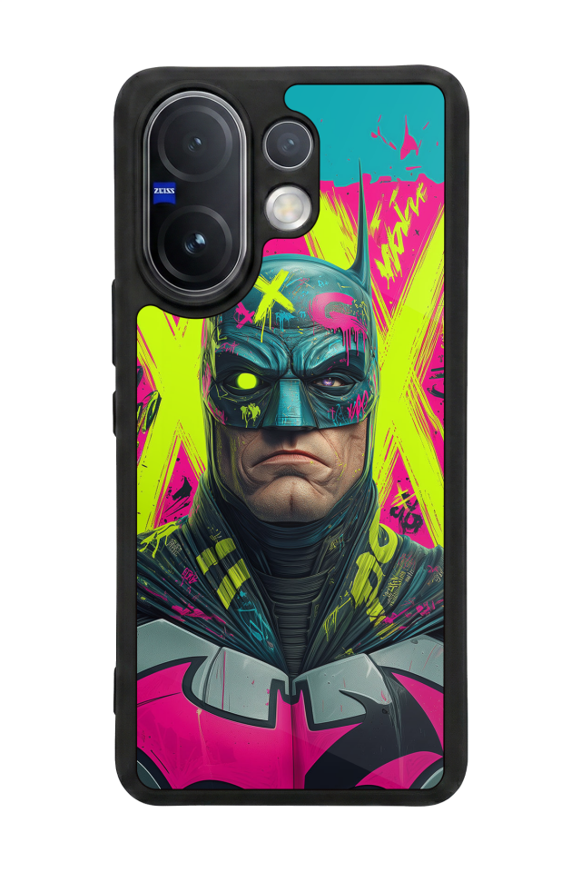 Vivo V60 Uyumlu Batman Tasarımlı Glossy Premium Kılıf