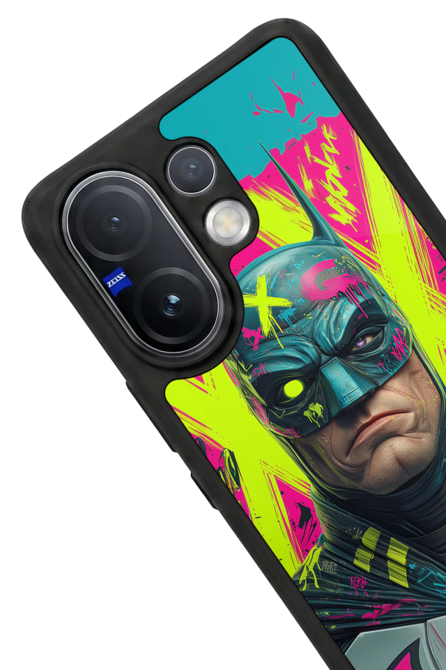 Vivo V60 Uyumlu Batman Tasarımlı Glossy Premium Kılıf