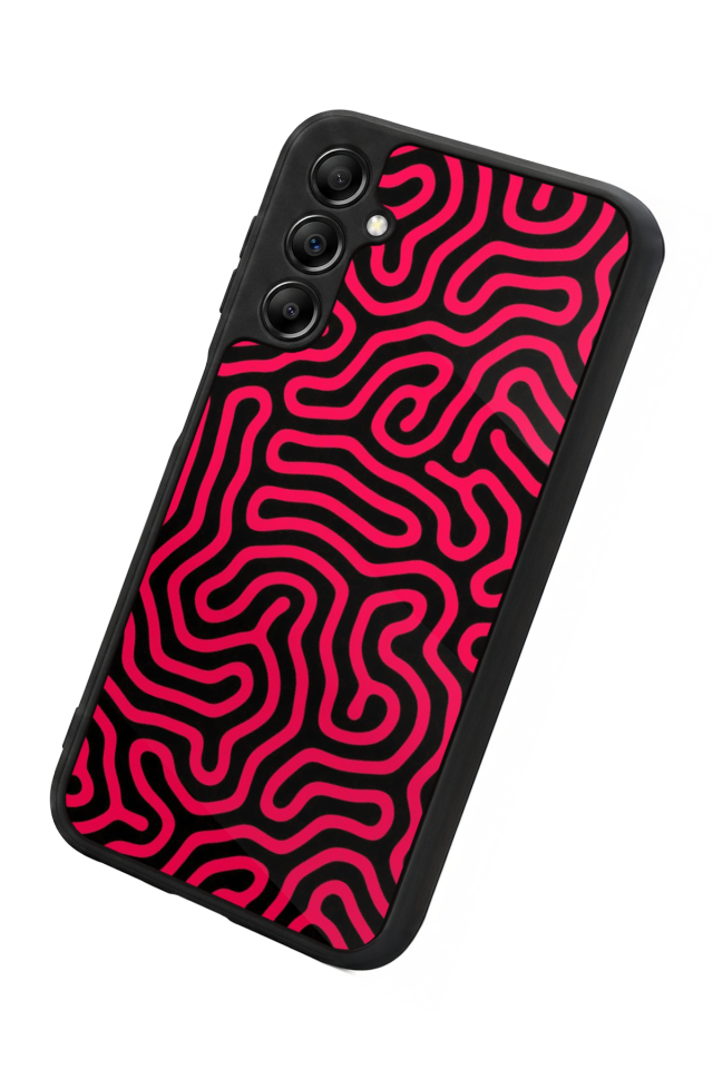 Samsung Galaxy A14 Uyumlu Çizgi Sanatı Tasarımlı Glossy Premium Kılıf