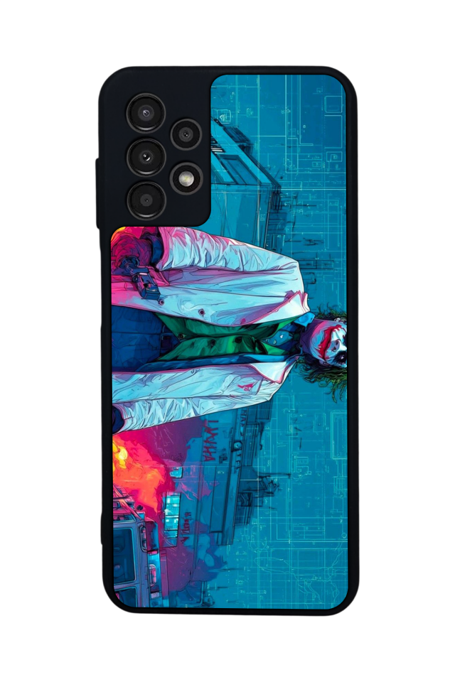 Samsung Galaxy A23 Uyumlu Joker Tasarımlı Glossy Premium Kılıf
