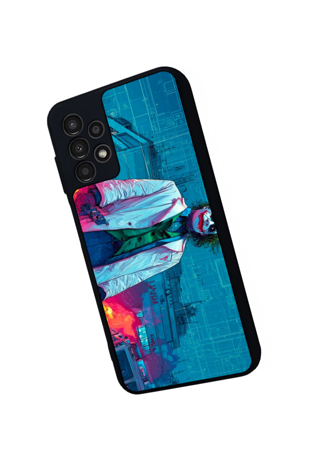 Samsung Galaxy A23 Uyumlu Joker Tasarımlı Glossy Premium Kılıf
