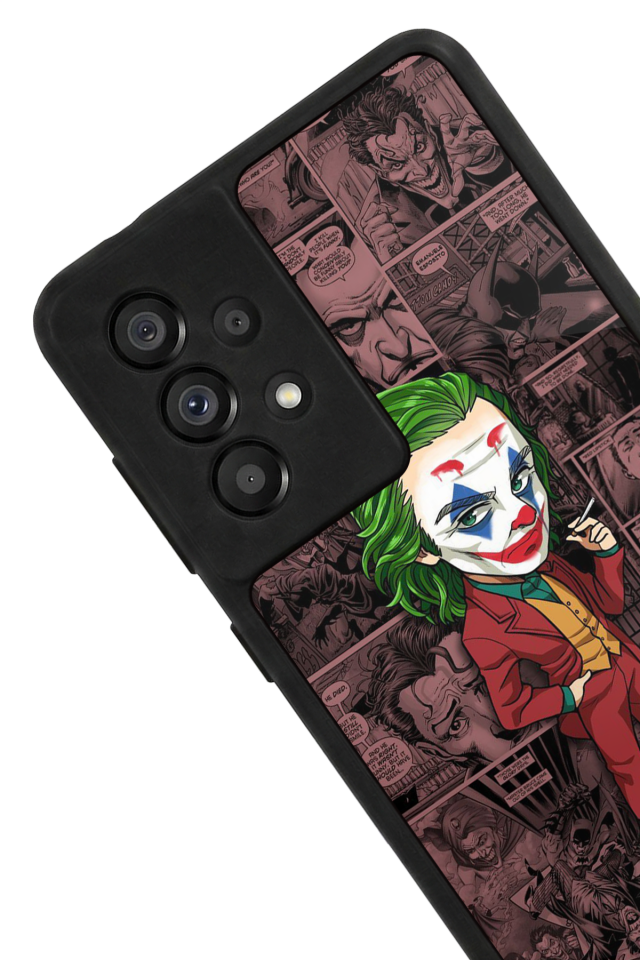Samsung Galaxy A73 Uyumlu Joker Tasarımlı Glossy Premium Kılıf