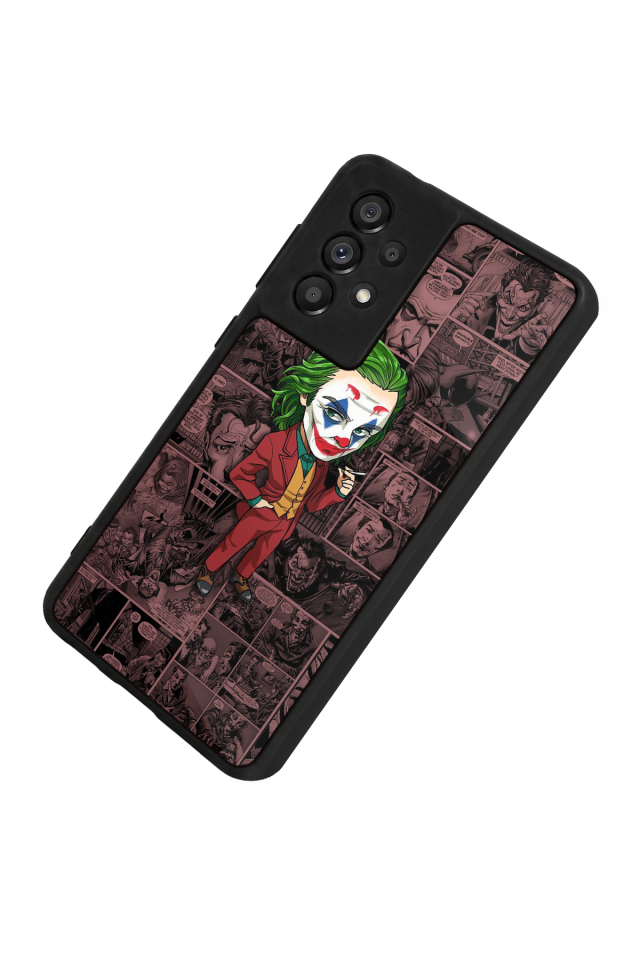 Samsung Galaxy A73 Uyumlu Joker Tasarımlı Glossy Premium Kılıf