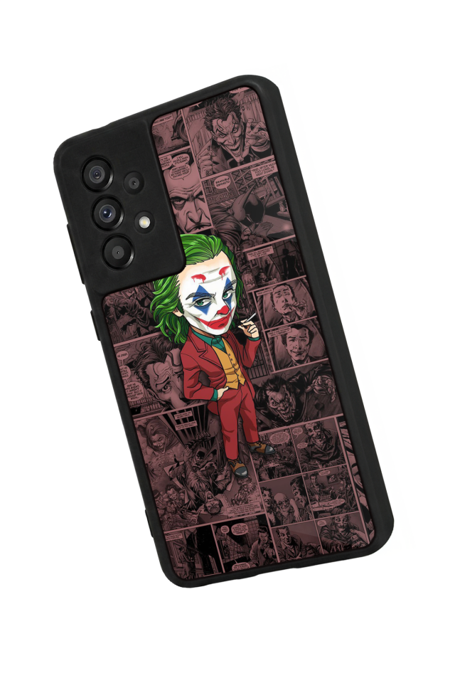 Samsung Galaxy A73 Uyumlu Joker Tasarımlı Glossy Premium Kılıf