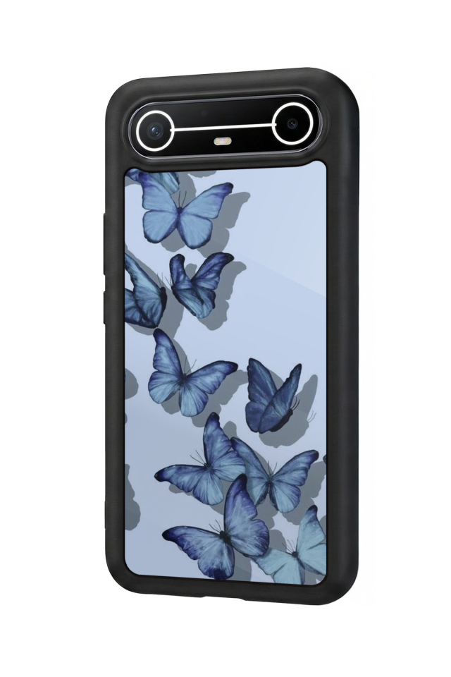 Tecno Spark Slim 5G Uyumlu Kelebek Tasarımlı Glossy Premium Kılıf