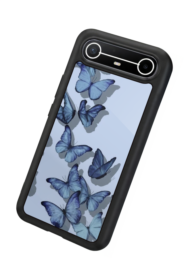 Tecno Spark Slim 5G Uyumlu Kelebek Tasarımlı Glossy Premium Kılıf