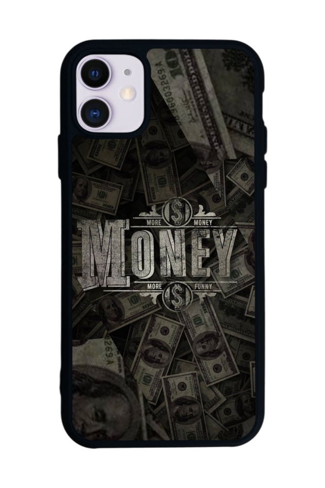 iPhone 11 Uyumlu Money Para Tasarımlı Glossy Premium Kılıf