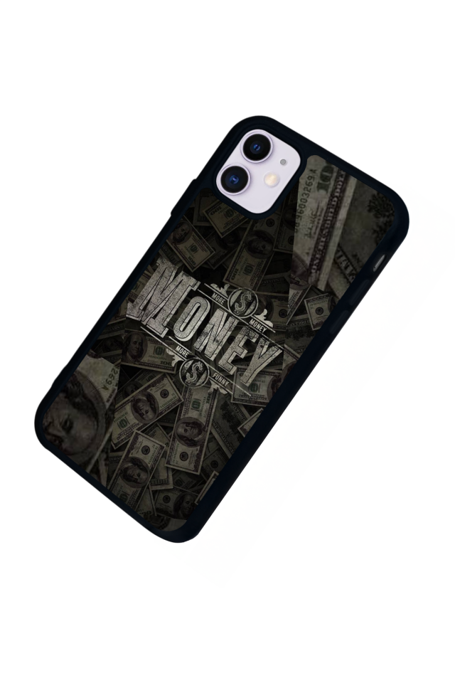 iPhone 11 Uyumlu Money Para Tasarımlı Glossy Premium Kılıf