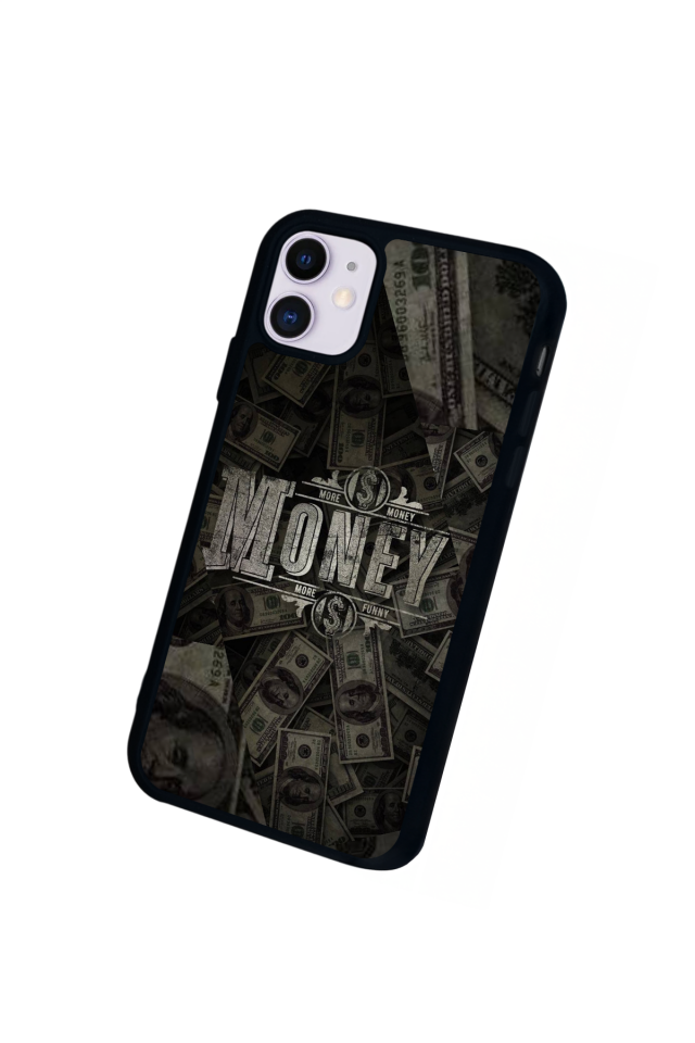 iPhone 11 Uyumlu Money Para Tasarımlı Glossy Premium Kılıf