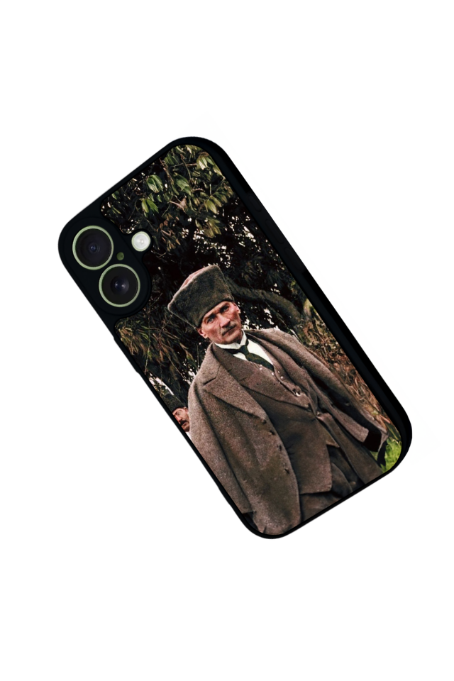 iPhone 17 Uyumlu Mustafa Kemal Ataturk Tasarımlı Glossy Premium Kılıf
