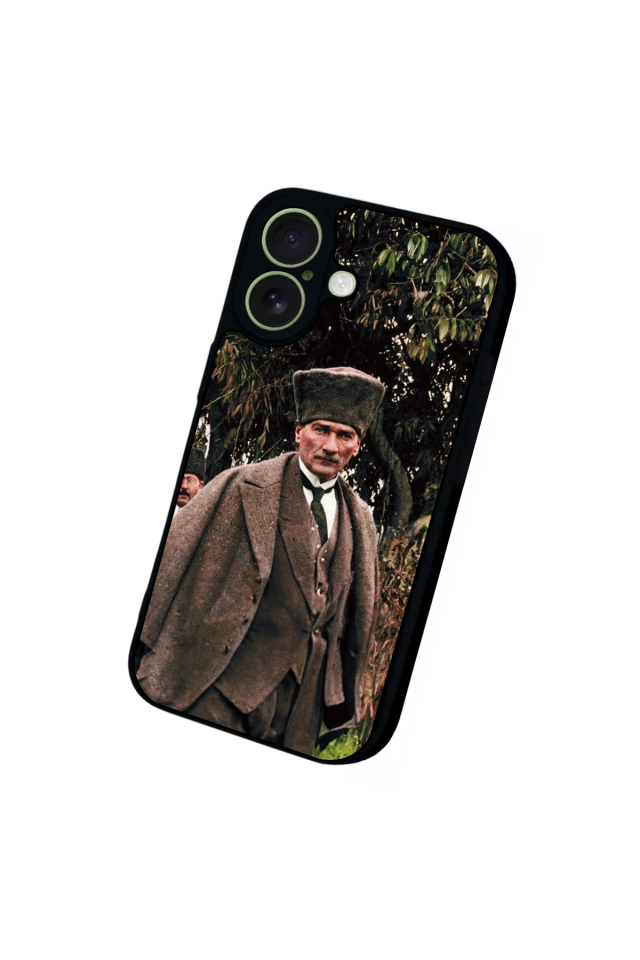 iPhone 17 Uyumlu Mustafa Kemal Ataturk Tasarımlı Glossy Premium Kılıf