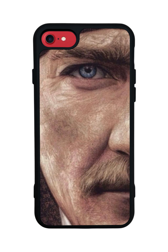 iPhone 7 Uyumlu Mustafa Kemal Ataturk Tasarımlı Glossy Premium Kılıf