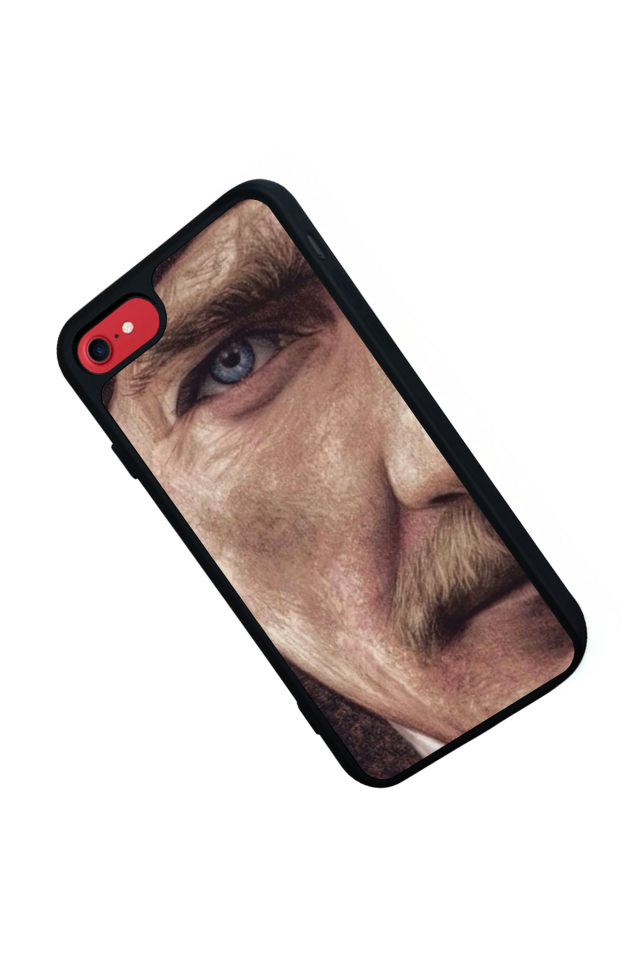 iPhone 7 Uyumlu Mustafa Kemal Ataturk Tasarımlı Glossy Premium Kılıf